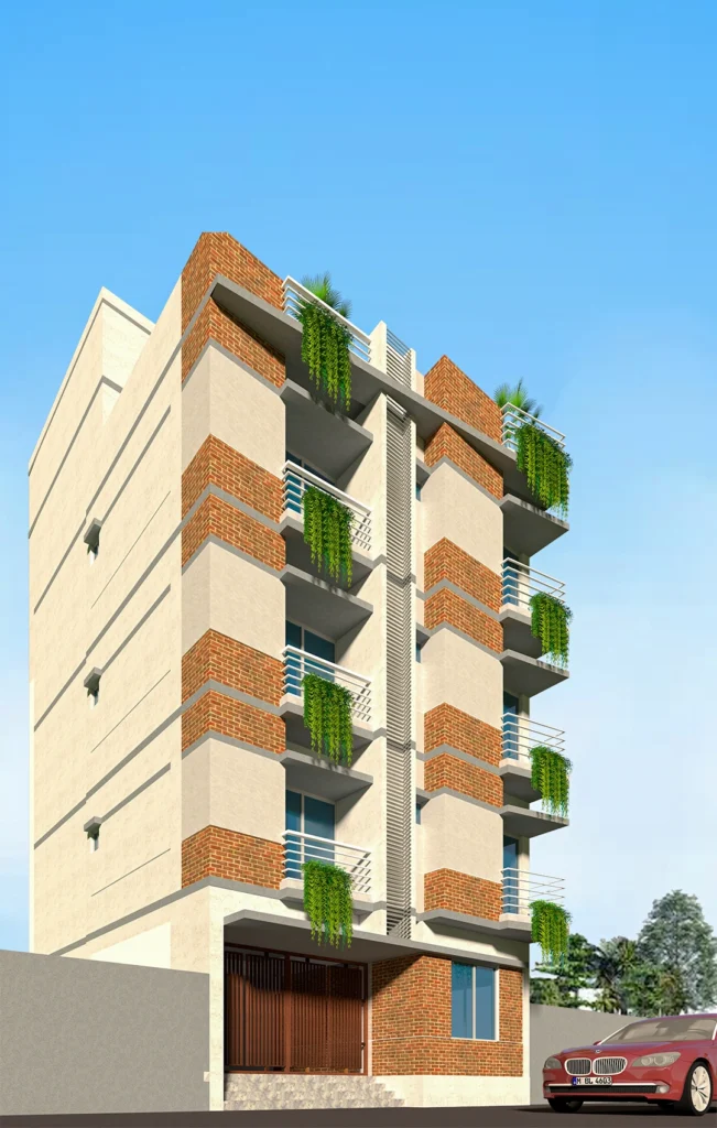 4 Storey Building Design